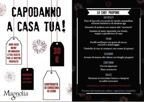 Il nostro take away per Natale e Capodanno 2019