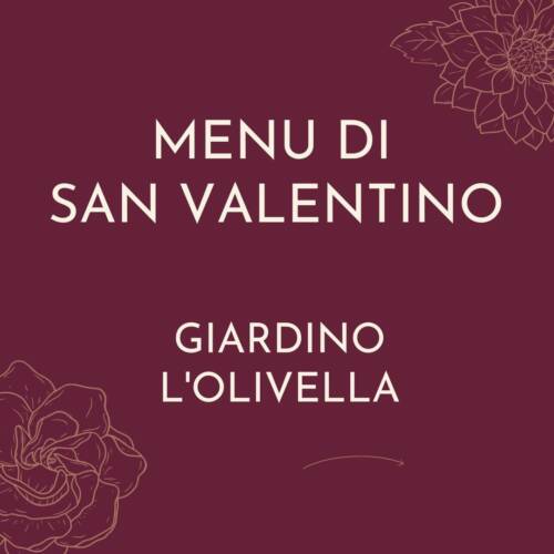 Menu San Valentino Olivella