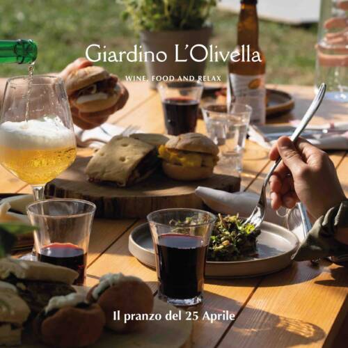 25 aprile ristorante e pic nic Giardino L'Olivella